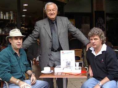 Photo: Luc Baranger, Bernard Brochand et Jacques Lorognon